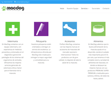 Tablet Screenshot of macdog.cl